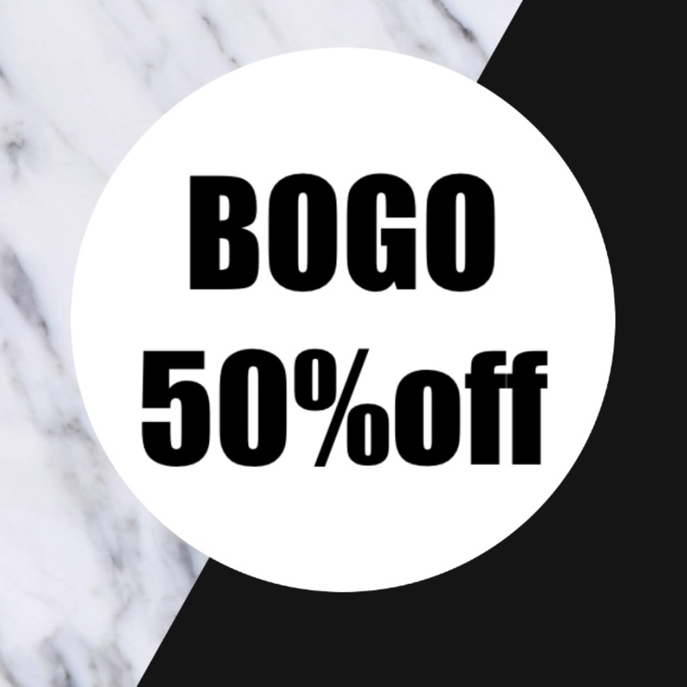 Buy One Get One 50% off